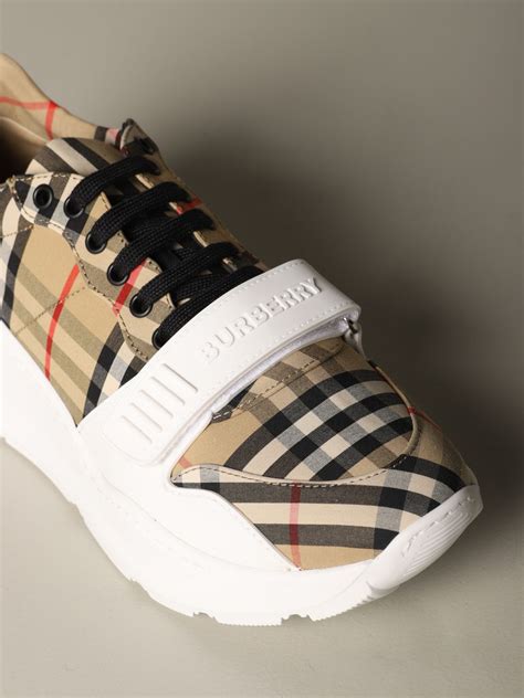 burberry mens shoes cotton trainers sneakers|cheap burberry sneakers for men.